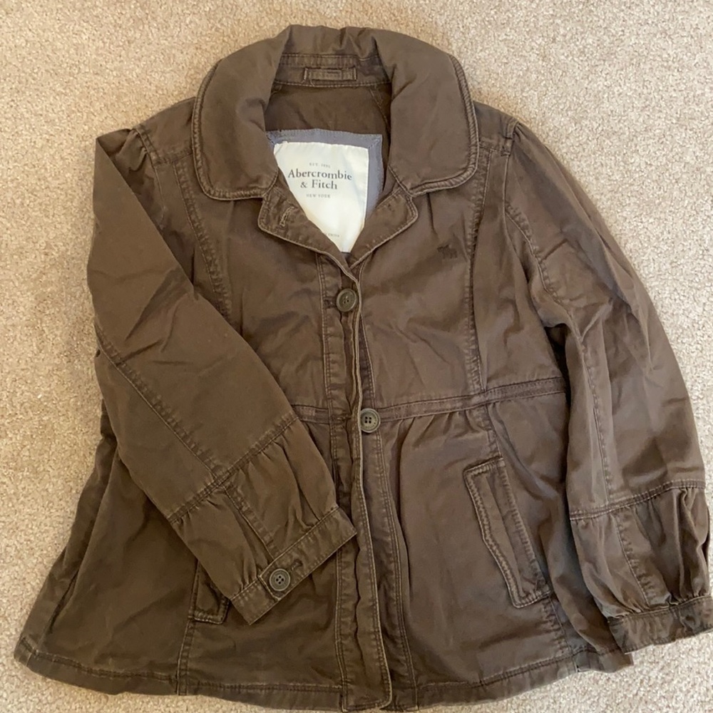 COPY - Abercrombie and Fitch light weight coat